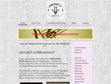 Tablet Screenshot of gv-muehlhofen.de
